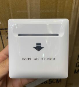 Bộ tiết kiệm điện sử dụng thẻ từ lắp đặt cho Nhà nghỉ Khách sạn